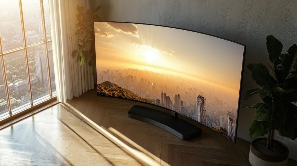 avantage tele incurvee