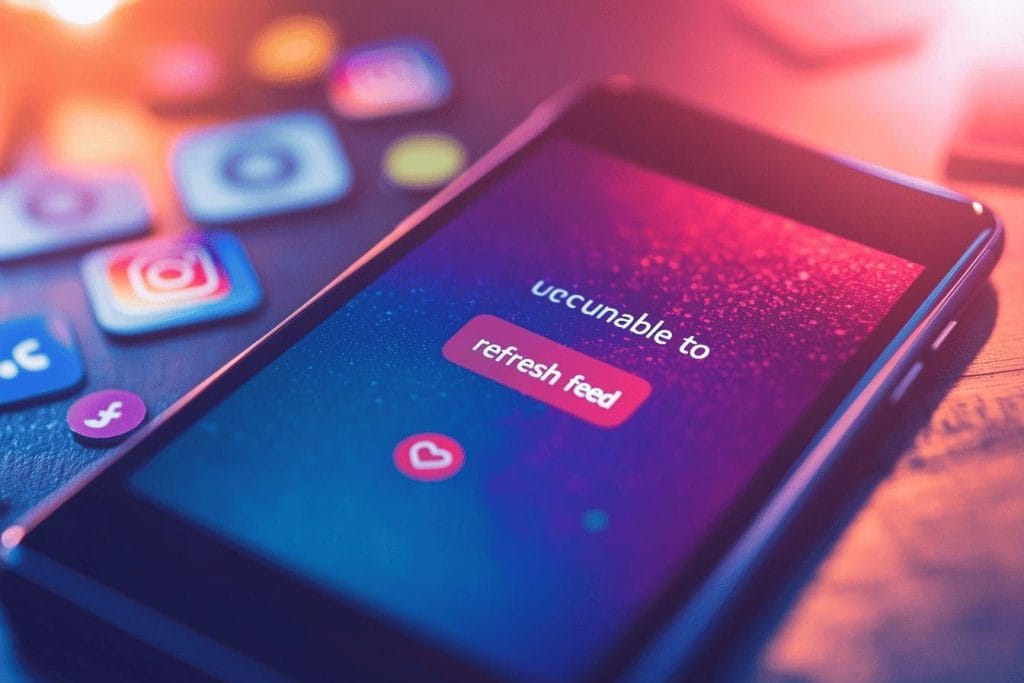 Instagram : impossible d’actualiser le fil ?